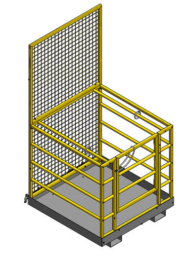 FORKLIFT SAFETY CAGE (RAIL SIDES)