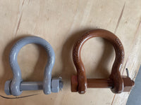 WIDE MOUTH SAFETY BOW SHACKLES