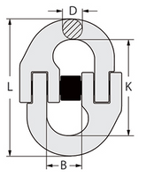 GRADE 100 CHAIN CONNECTOR Australia - Fully Compliant Lifting Gear - The Riggers Loft