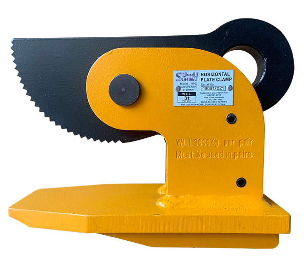 HORIZONTAL PLATE CLAMP Australia - Fully Compliant Lifting Gear - The Riggers Loft