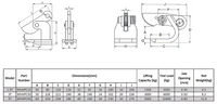 HORIZONTAL PLATE CLAMP Australia - Fully Compliant Lifting Gear - The Riggers Loft