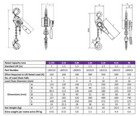 LEVER HOIST Australia - Fully Compliant Lifting Gear - The Riggers Loft