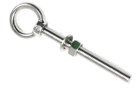 STAINLESS STEEL LONG EYE BOLTS - The Riggers Loft