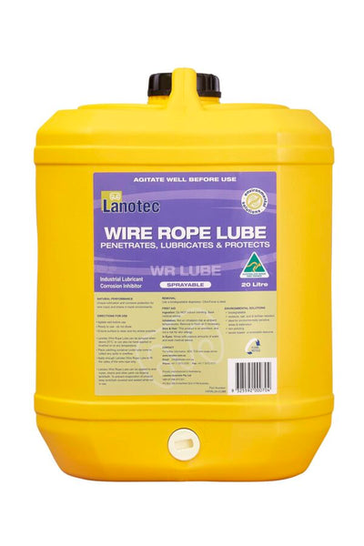 WIRE ROPE LUBE Australia - Fully Compliant Lifting Gear - The Riggers Loft